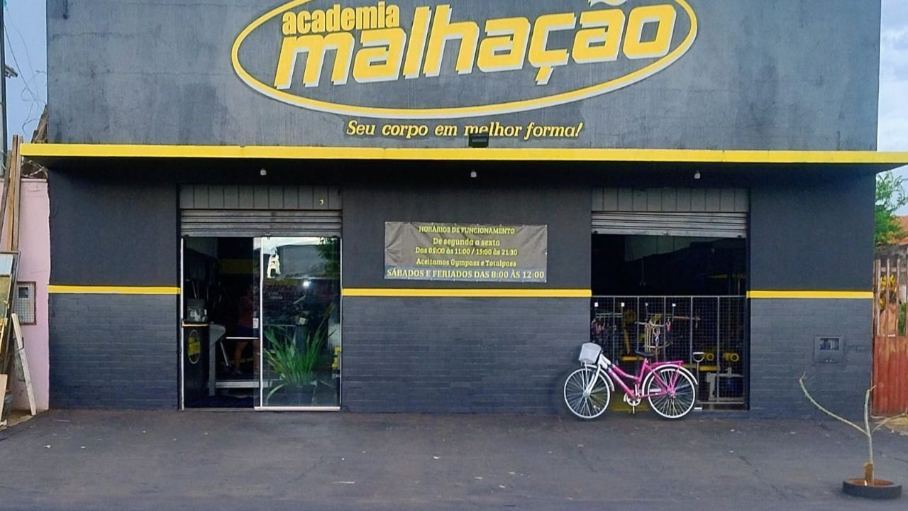Imagem da estrutura da academia
