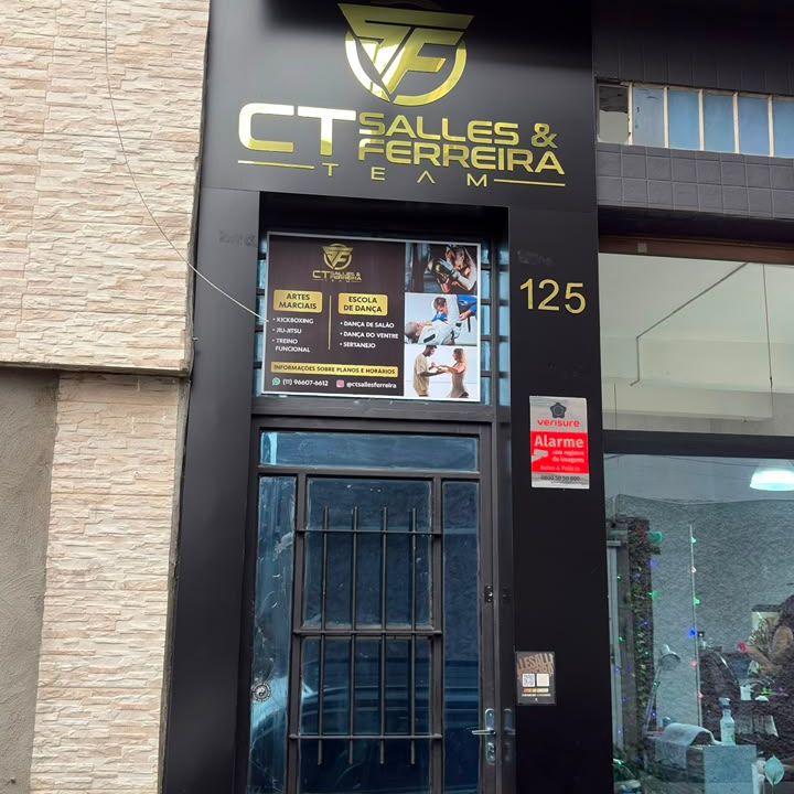 Imagem da estrutura da academia