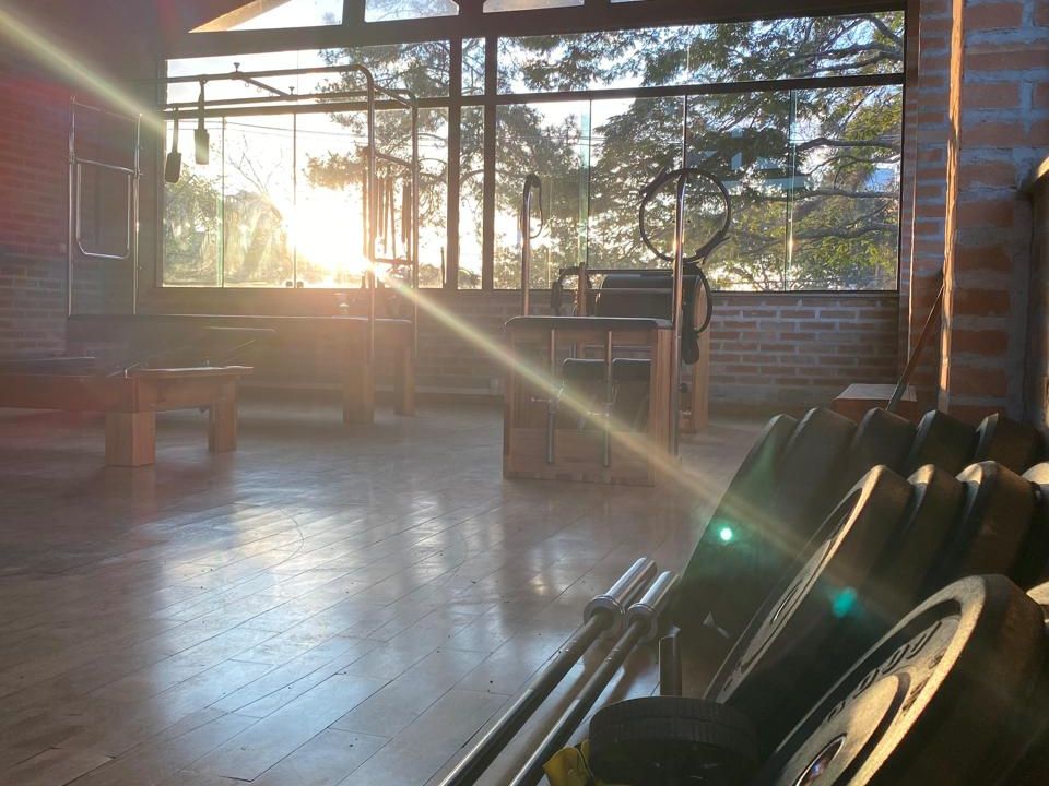 Imagem da estrutura da academia