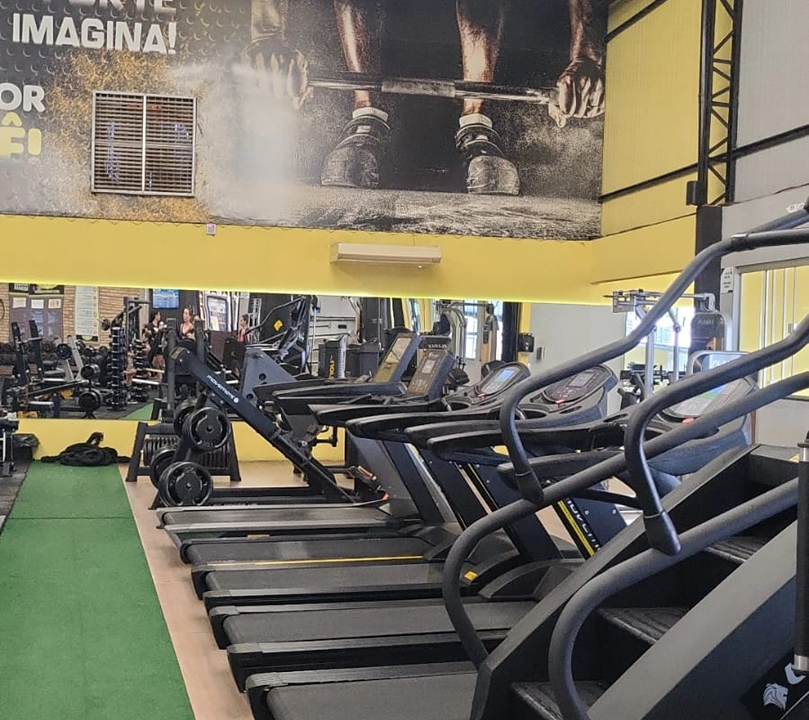 Imagem da estrutura da academia