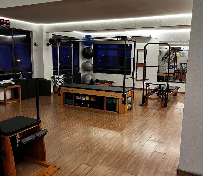 Imagem da estrutura da academia