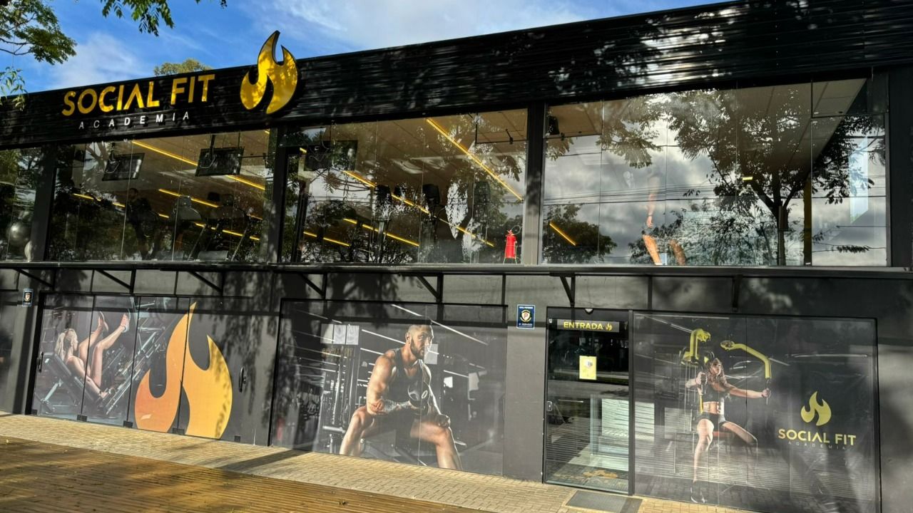 Imagem da estrutura da academia