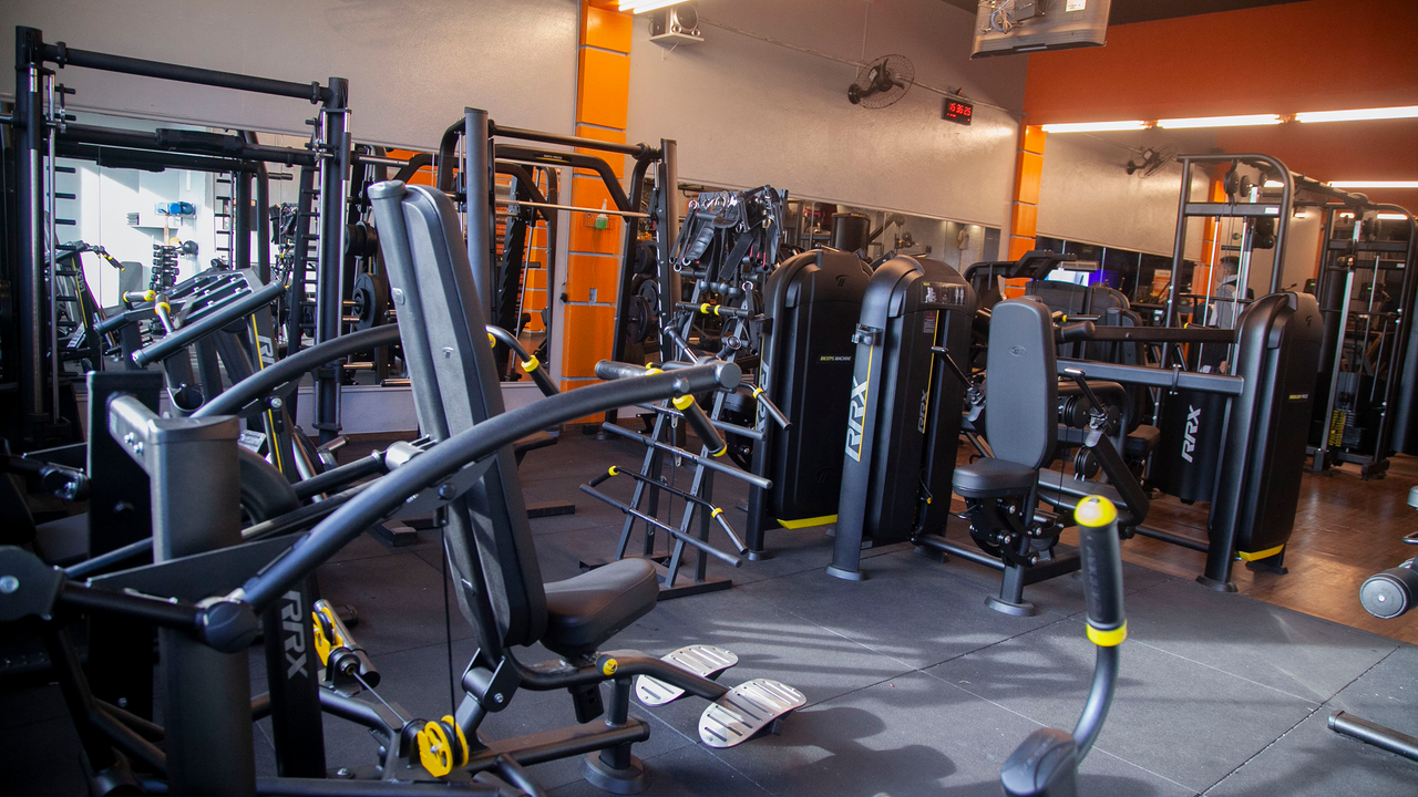 Imagem da estrutura da academia