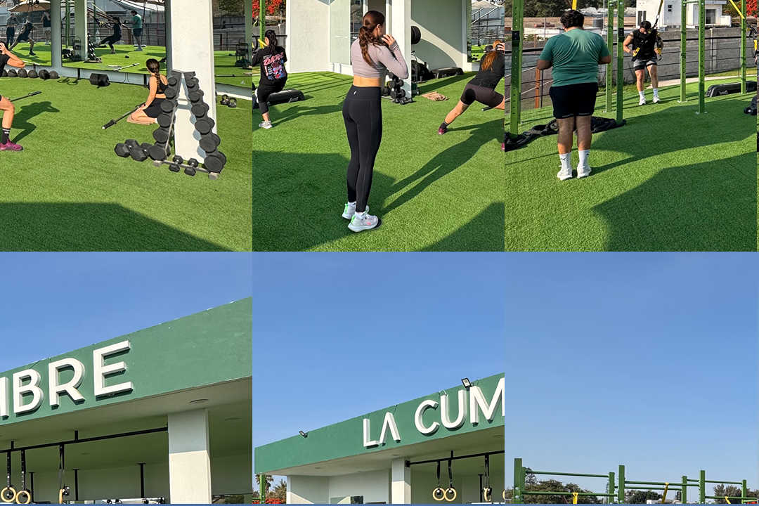 Imagem da estrutura da academia