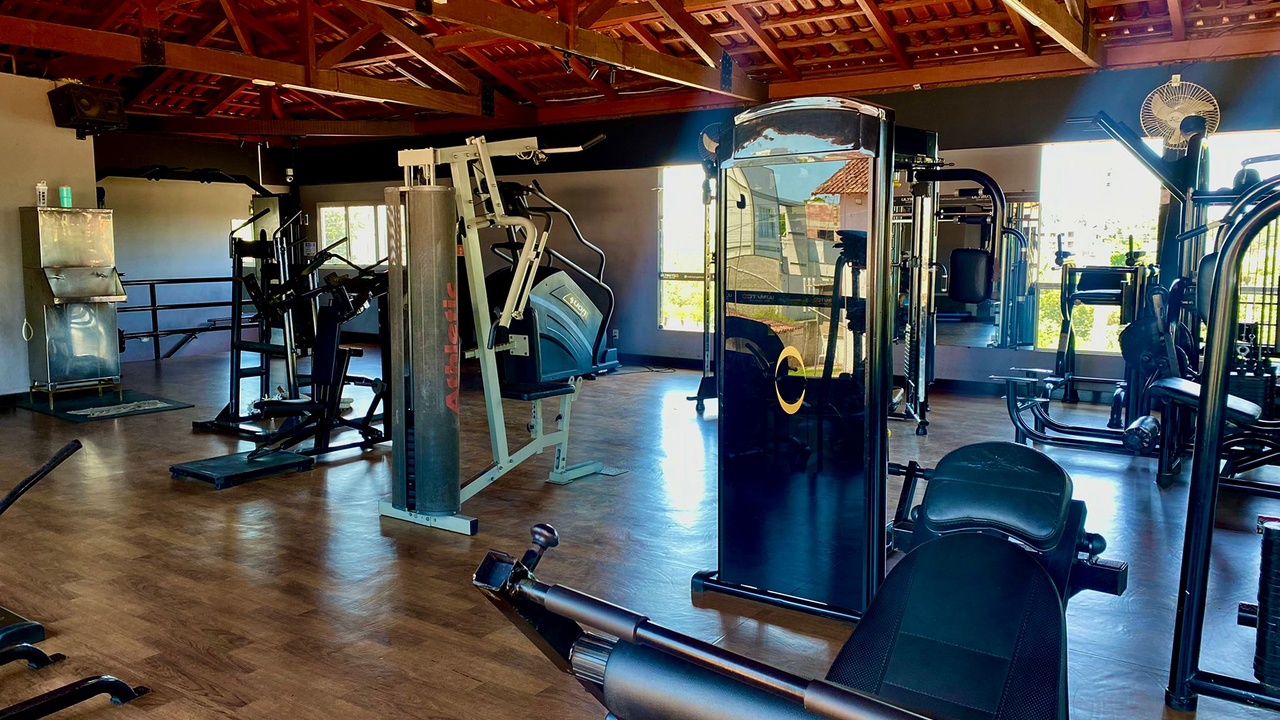 Imagem da estrutura da academia