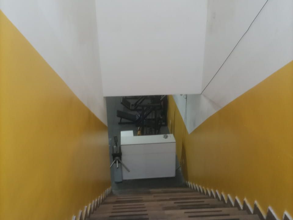 Imagem da estrutura da academia