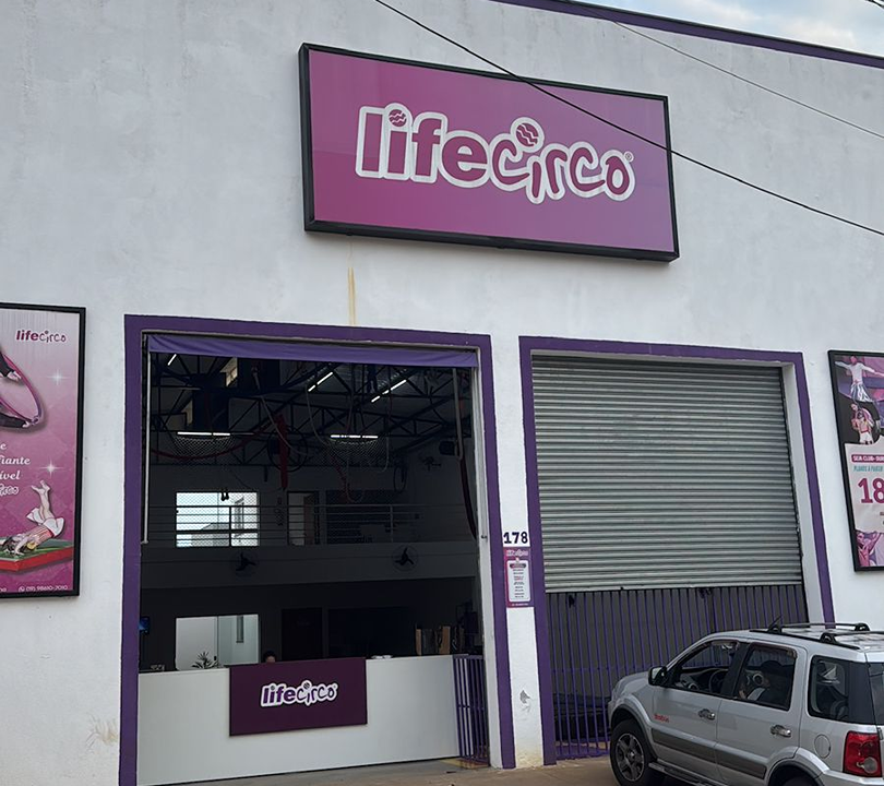 Imagem da estrutura da academia