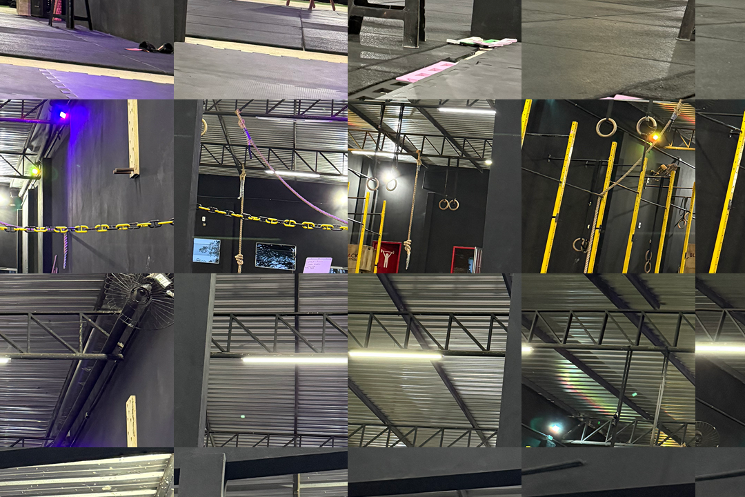 Imagem da estrutura da academia