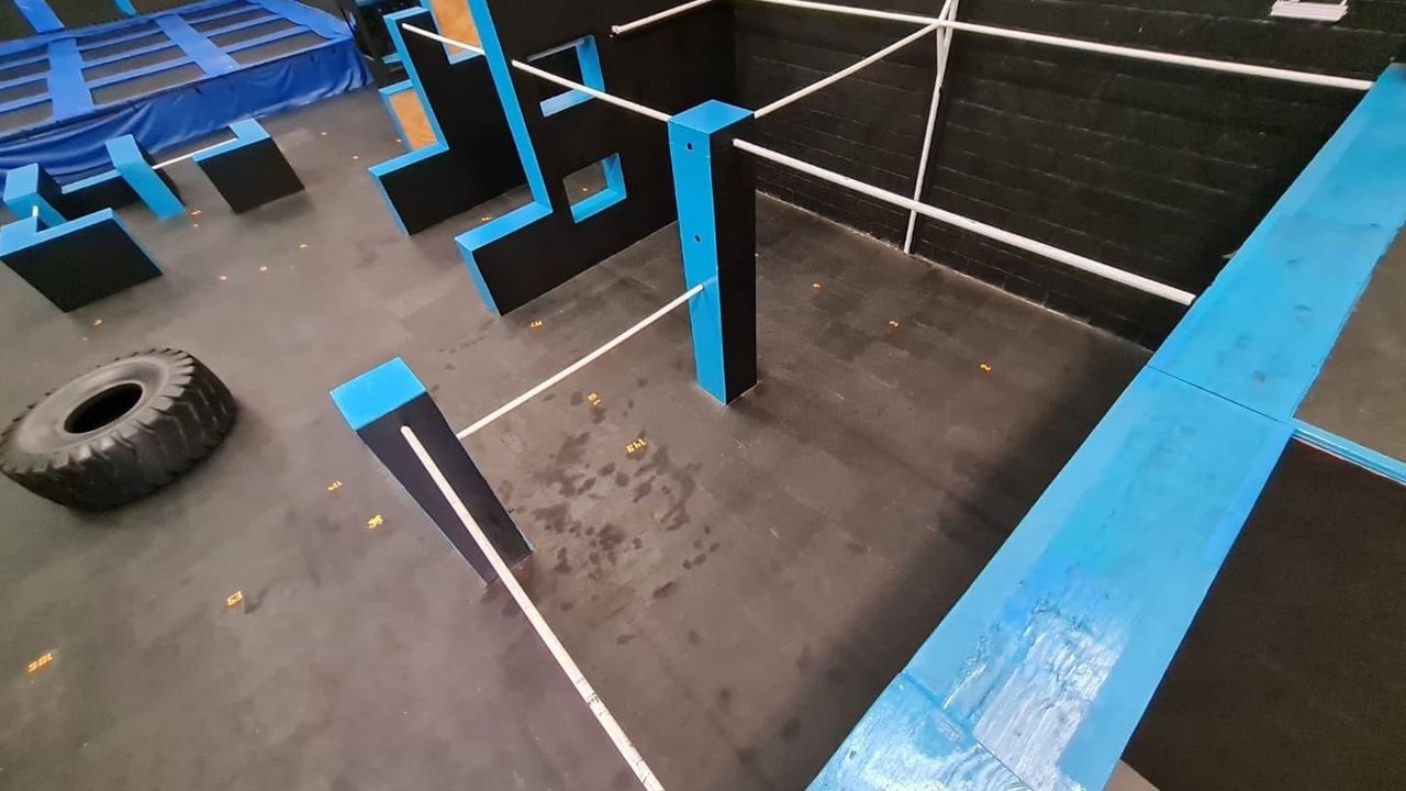 Imagem da estrutura da academia