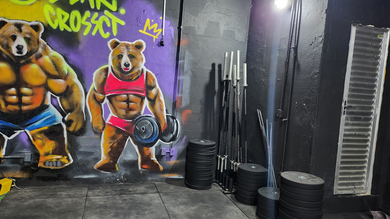 Imagem da estrutura da academia