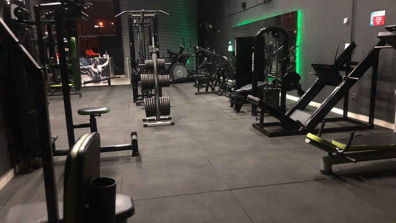 Imagem da estrutura da academia