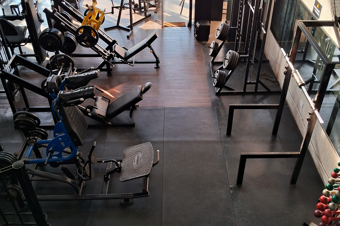 Imagem da estrutura da academia