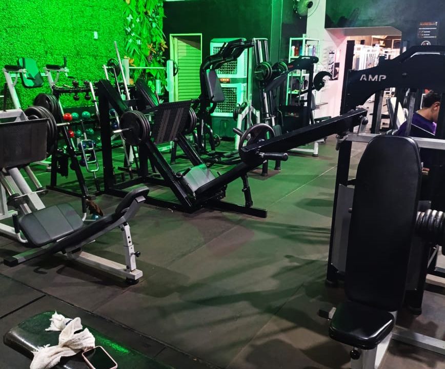 Imagem da estrutura da academia