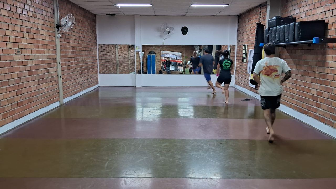 Imagem da estrutura da academia