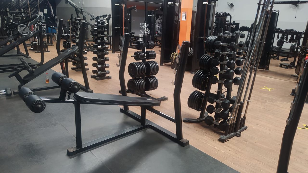 Imagem da estrutura da academia