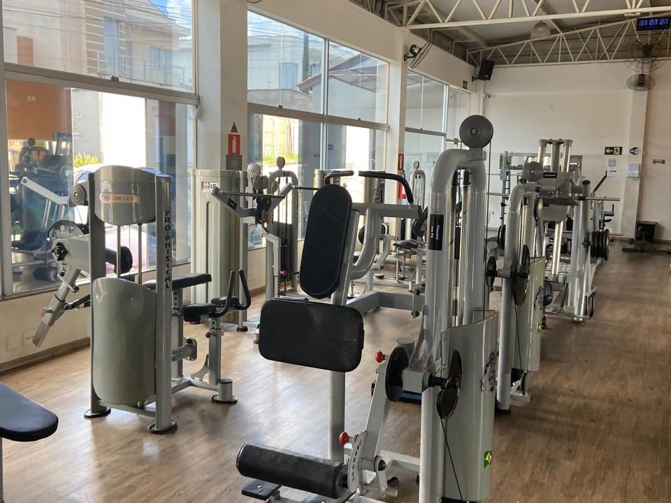 Imagem da estrutura da academia