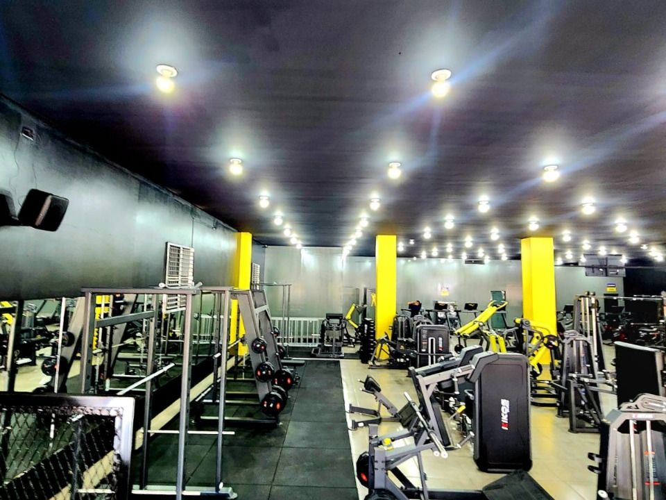 Imagem da estrutura da academia