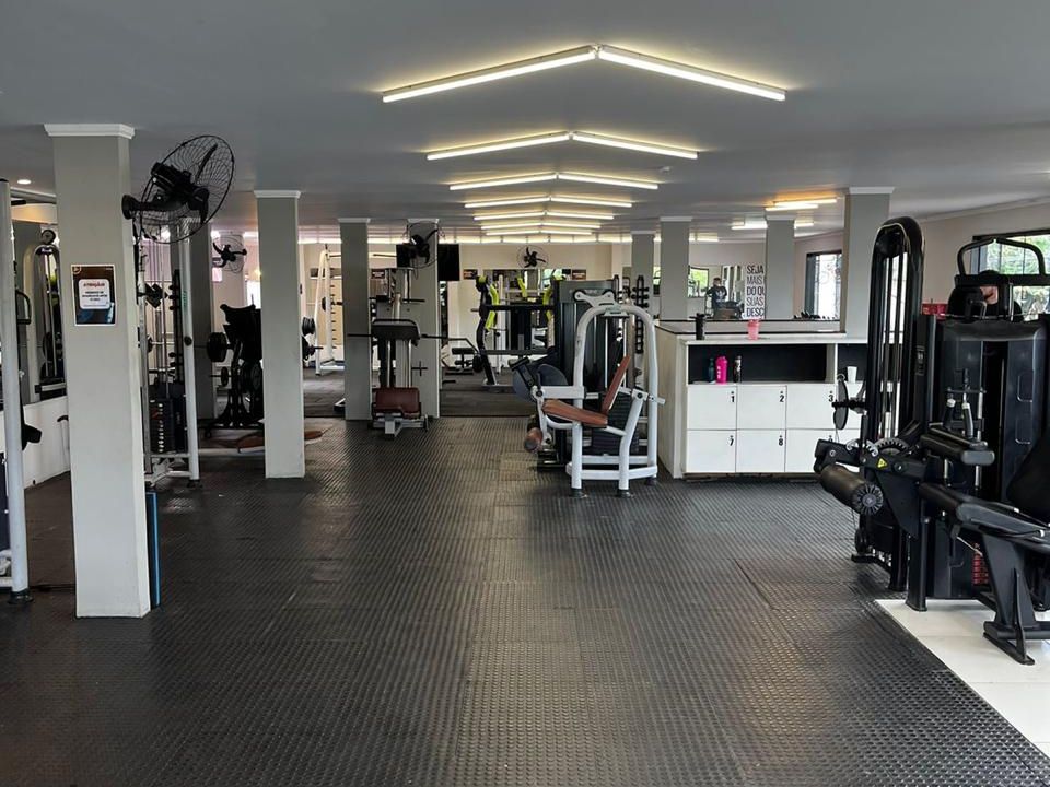 Imagem da estrutura da academia