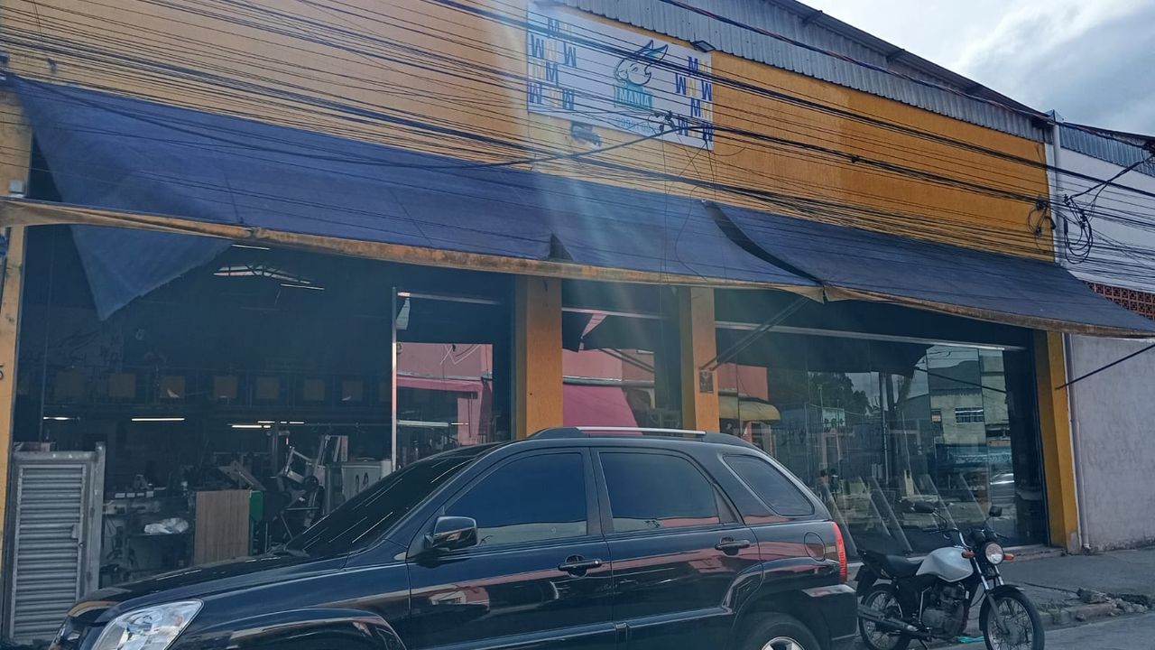 Imagem da estrutura da academia