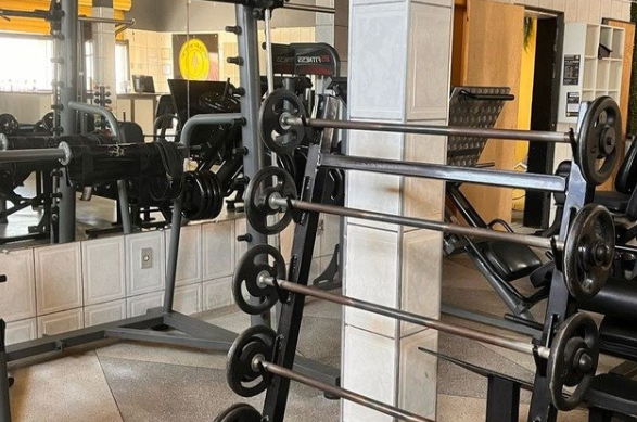 Imagem da estrutura da academia