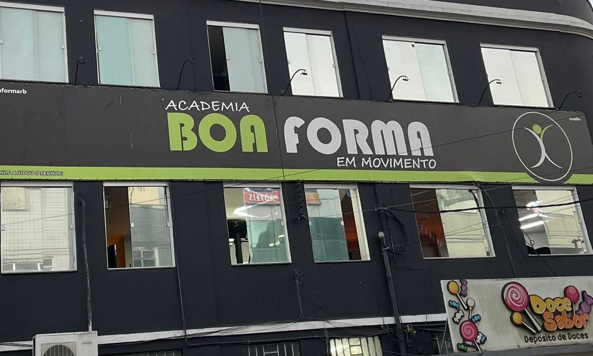 Imagem da estrutura da academia