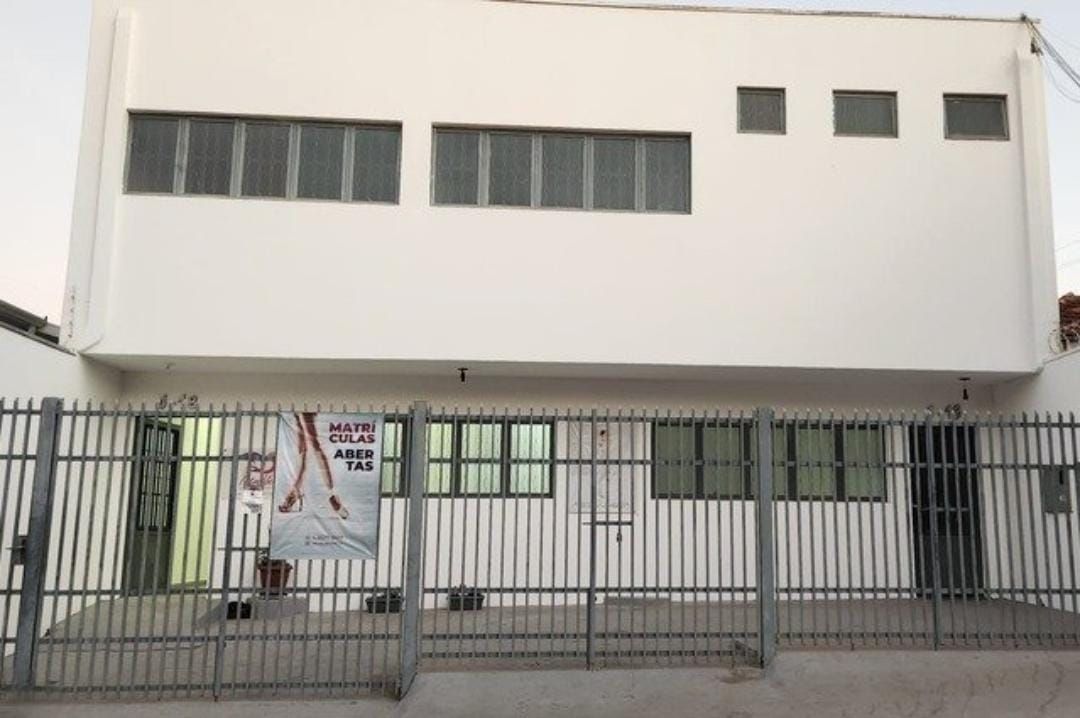 Imagem da estrutura da academia