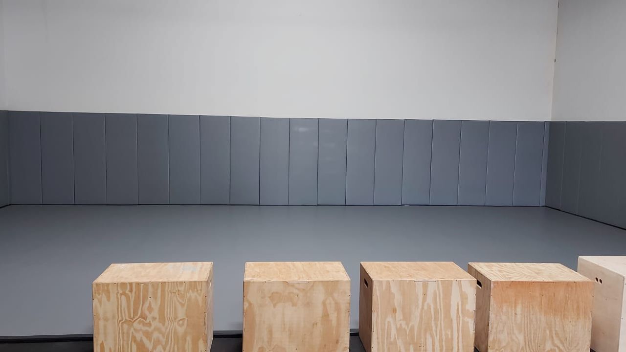 Imagem da estrutura da academia
