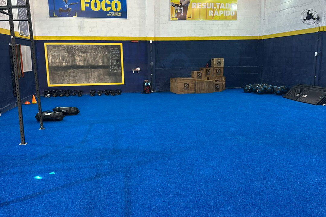 Imagem da estrutura da academia