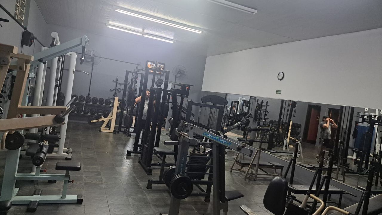 Imagem da estrutura da academia