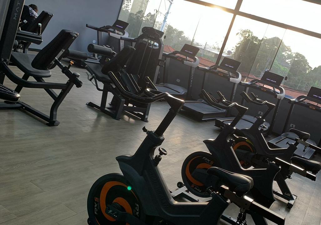 Imagem da estrutura da academia