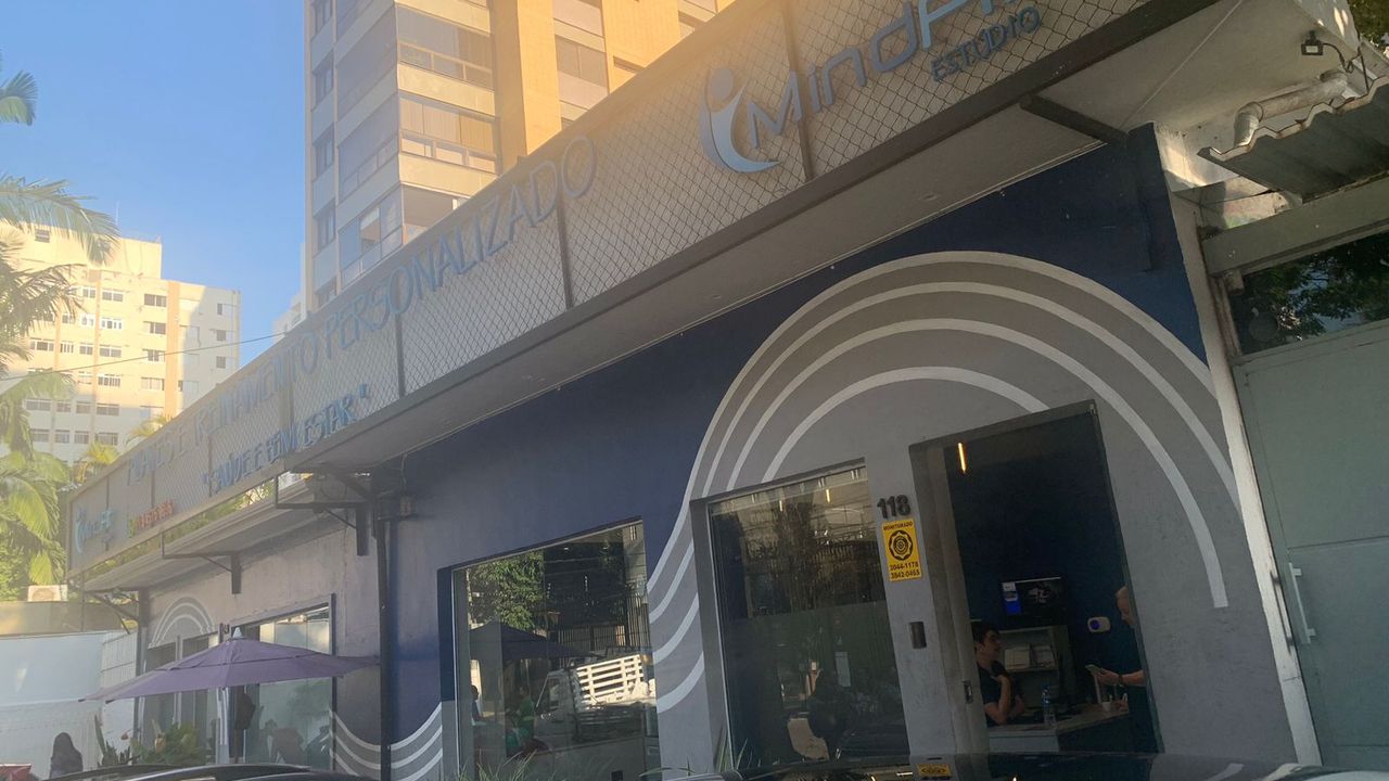 Imagem da estrutura da academia