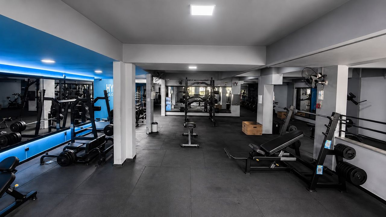 Imagem da estrutura da academia
