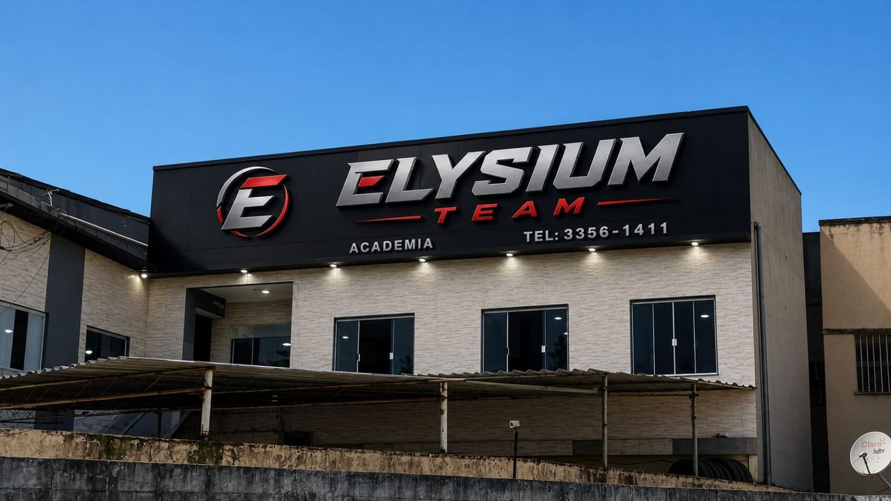 Imagem da estrutura da academia