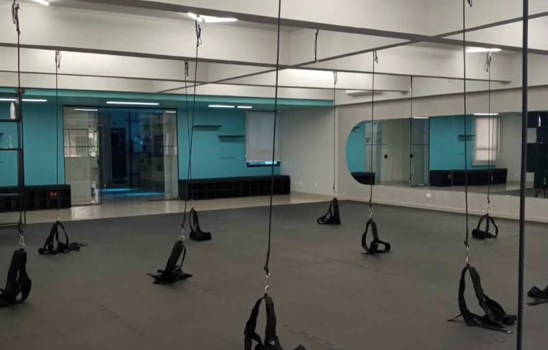 Imagem da estrutura da academia