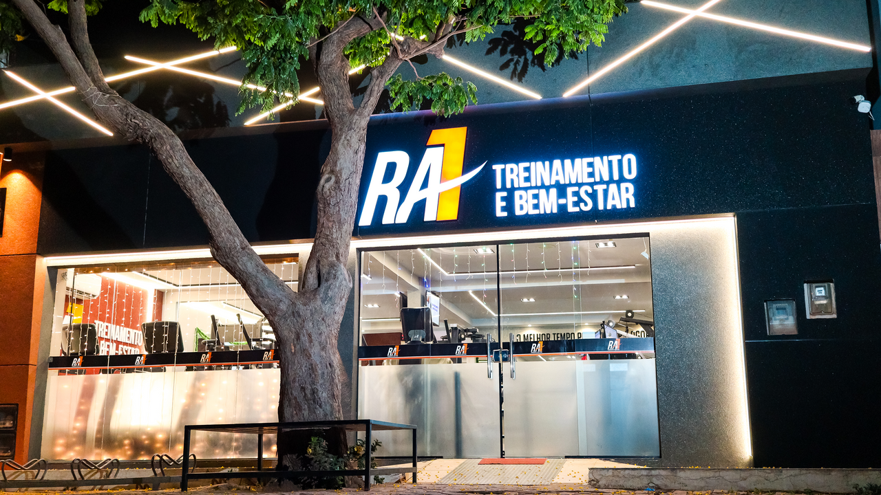 Imagem da estrutura da academia
