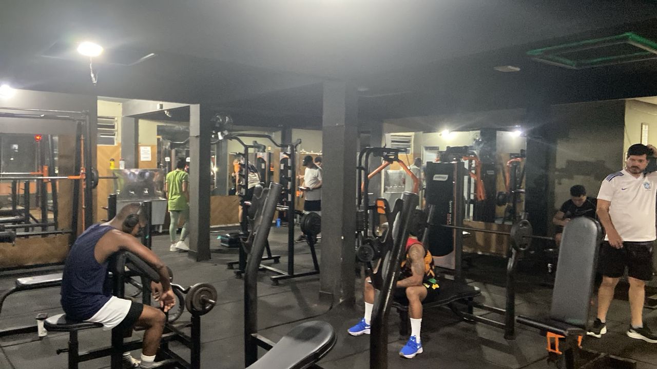 Imagem da estrutura da academia