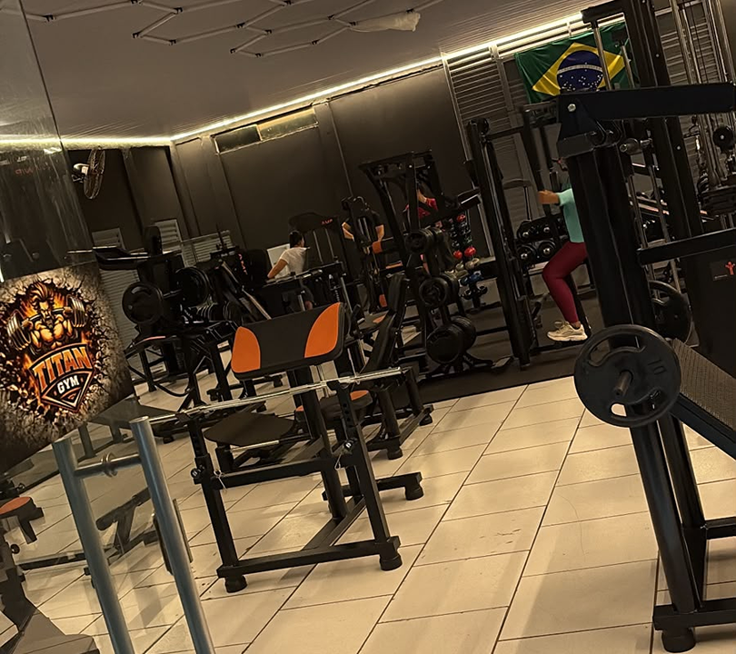 Imagem da estrutura da academia