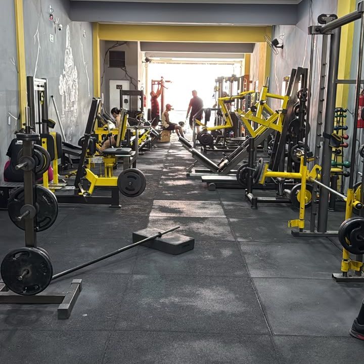 Imagem da estrutura da academia