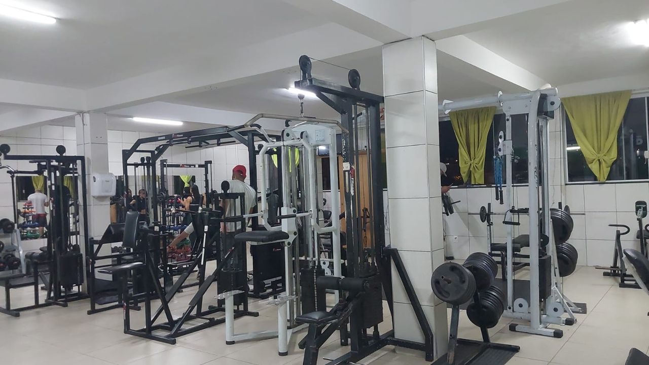 Imagem da estrutura da academia