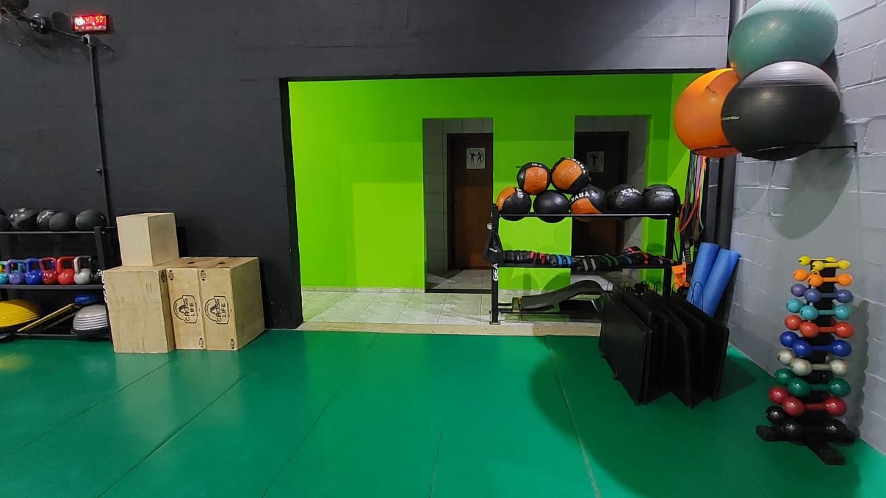 Imagem da estrutura da academia