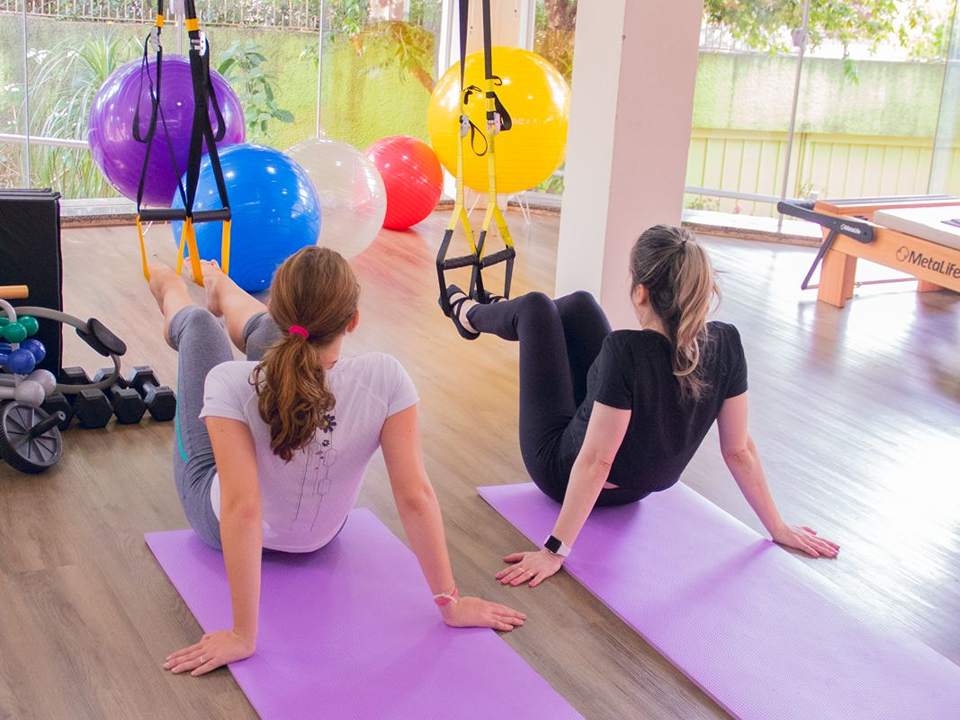 Imagem da estrutura da academia