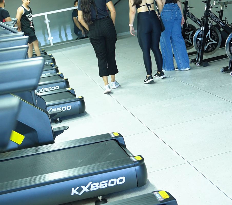 Imagem da estrutura da academia
