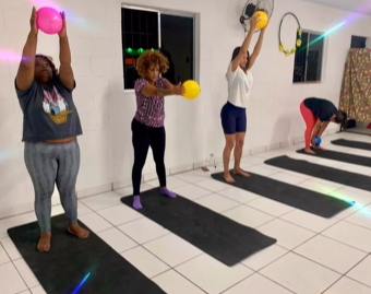 Imagem da estrutura da academia