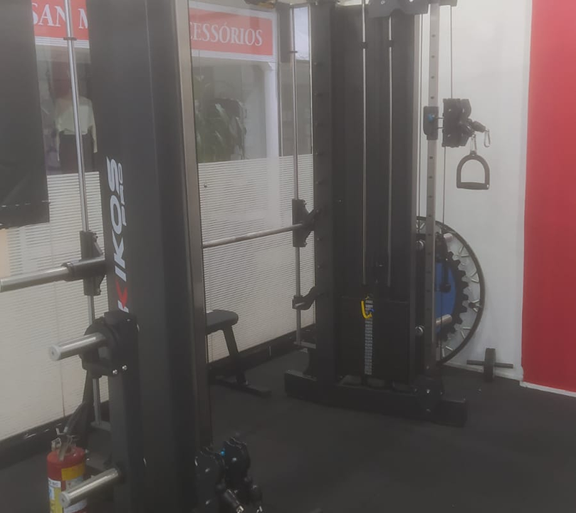 Imagem da estrutura da academia