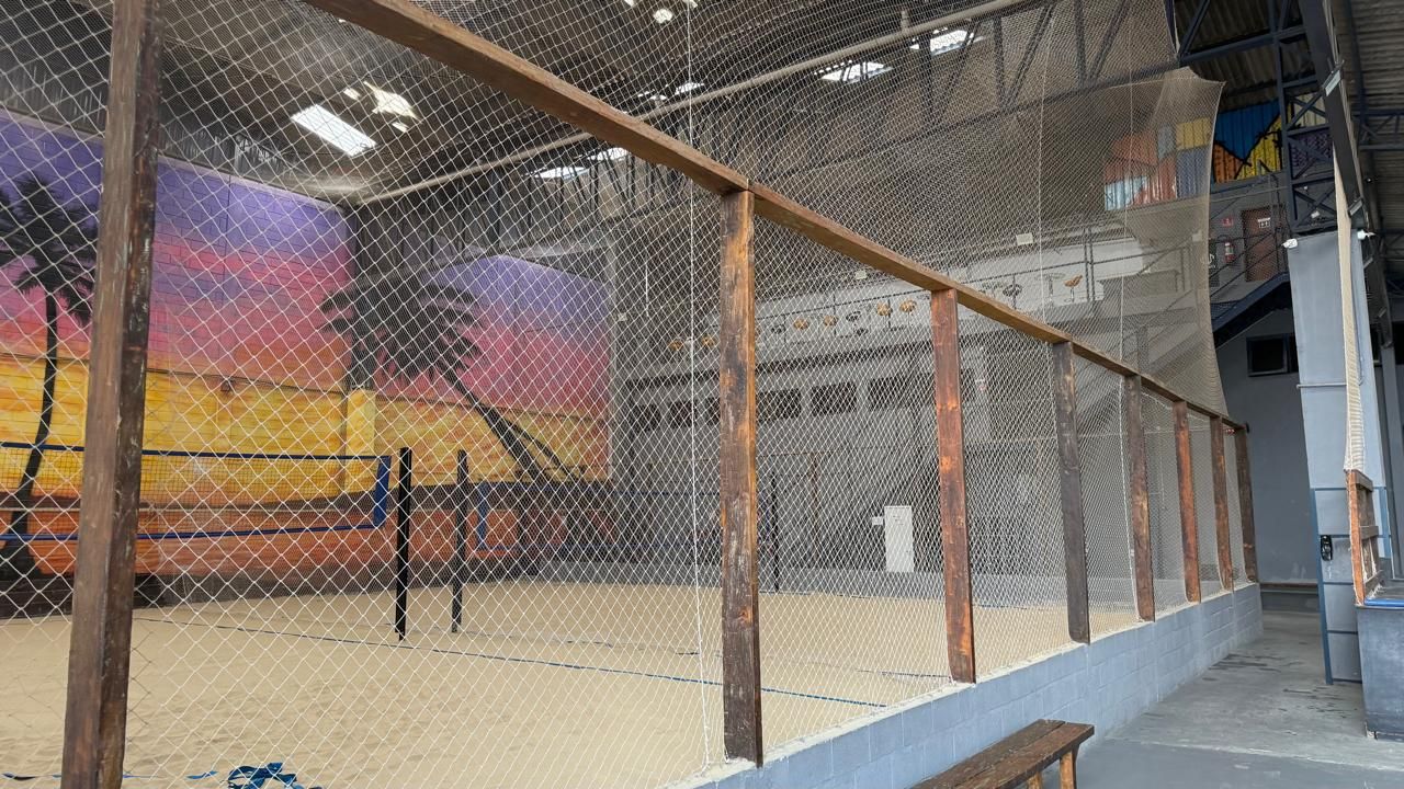 Imagem da estrutura da academia