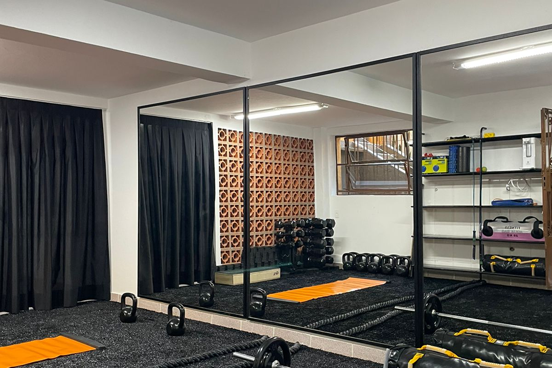 Imagem da estrutura da academia