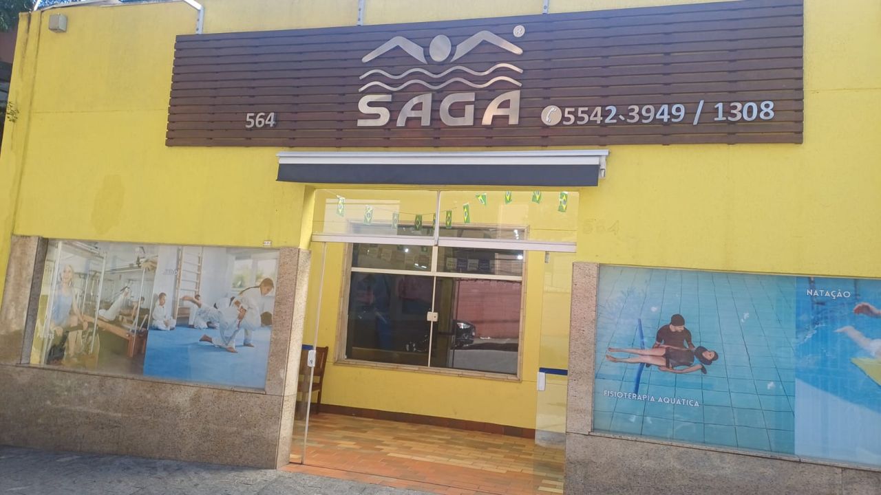 Imagem da estrutura da academia