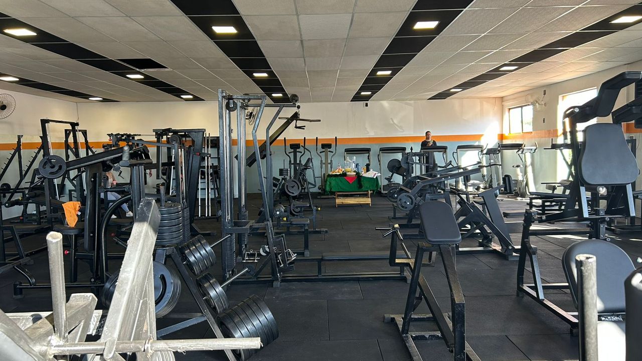 Imagem da estrutura da academia