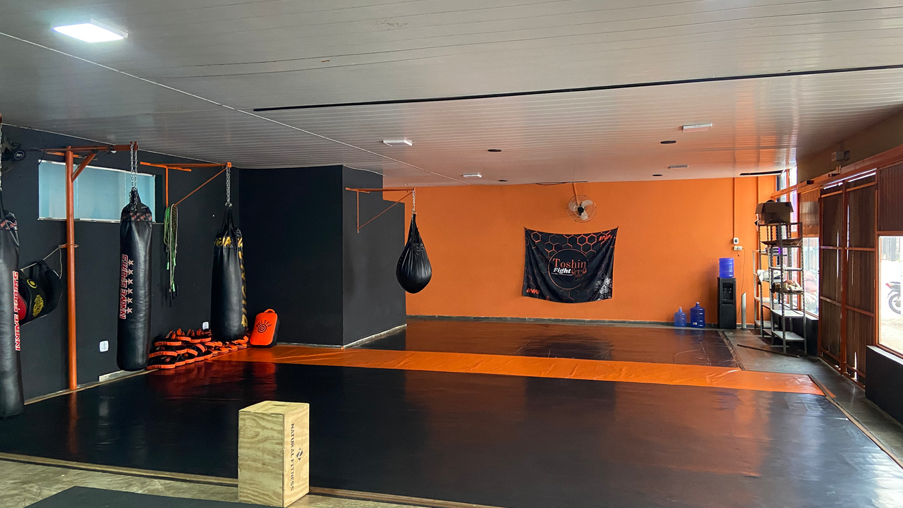 Imagem da estrutura da academia