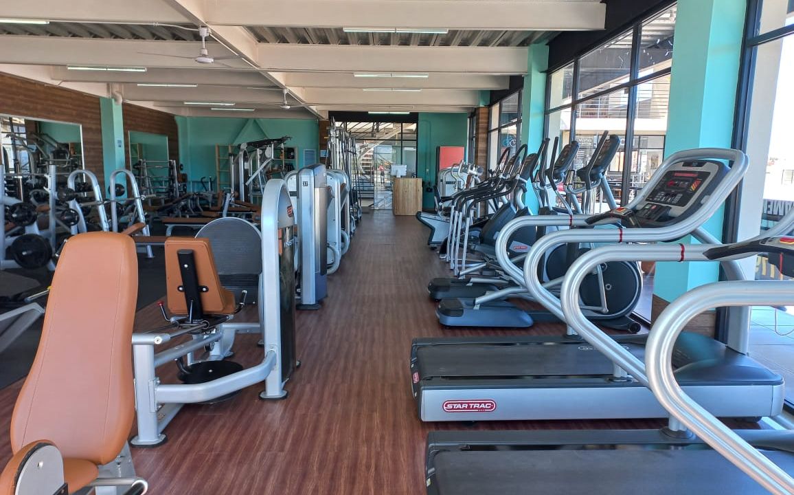 Imagem da estrutura da academia